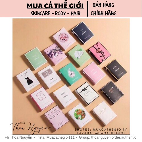 Sample Vial mẫu thử nước hoa Mini