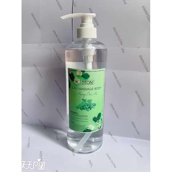 Dầu Massage Body Bạc Hà (500ml, 1000ml)