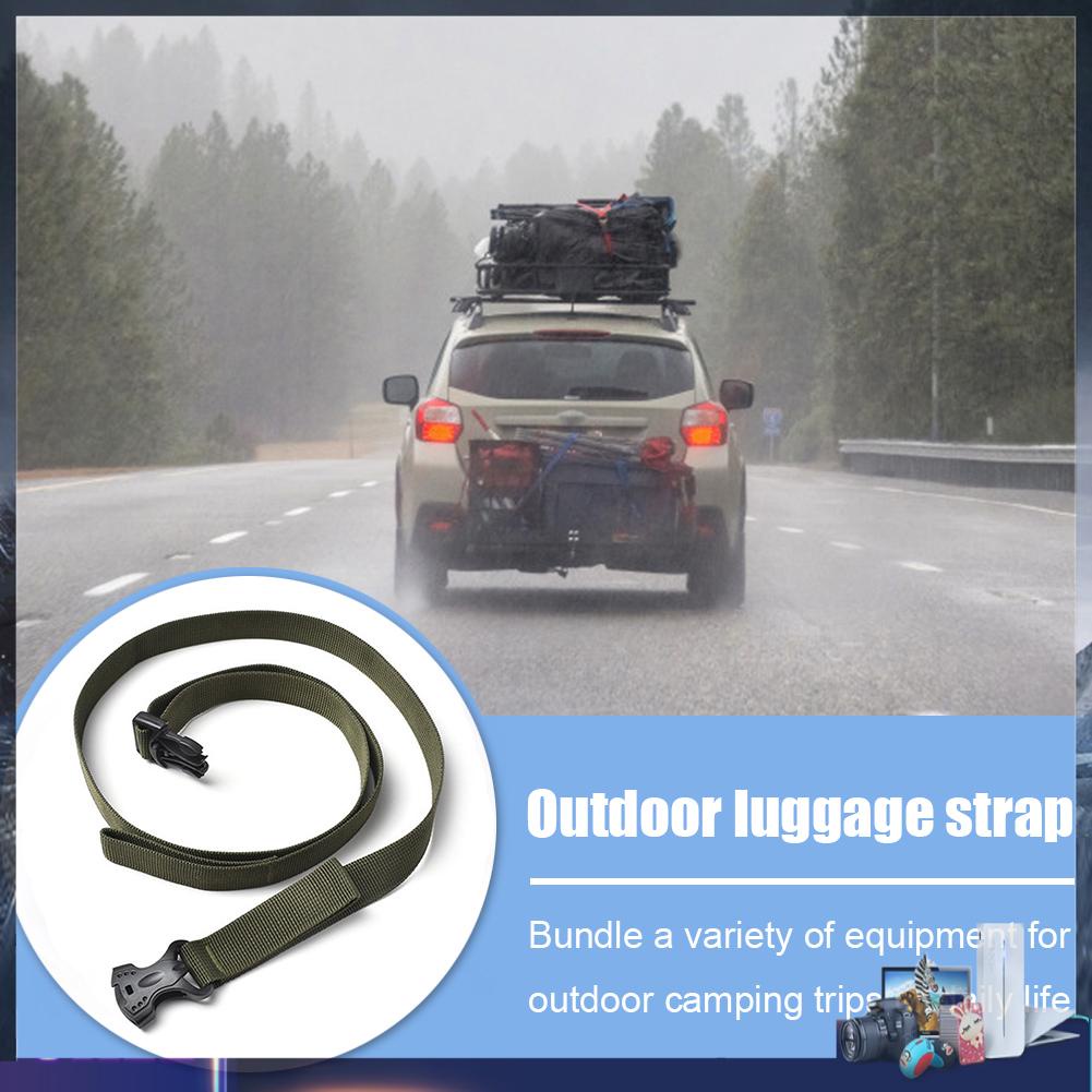 Dây Đai Cố Định Hành Lý Có Khóa Cài Dễ Điều Chỉnh