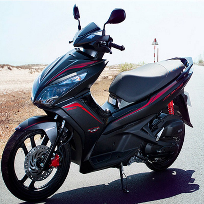 [GIÁ GỐC]  NGUYÊN BỘ TEM DÁN XE HONDA AIRBLADE 2015 BLACK EDITION MÀU ĐEN NHÁM