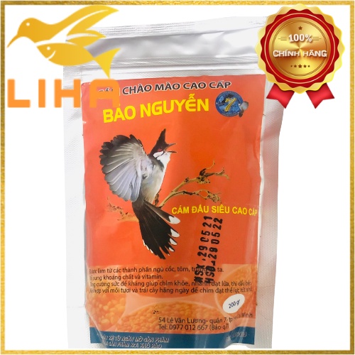 Cám Chào Mào Bảo Nguyễn Đấu 200gr - Giúp Chim Căng Lửa, Thi Đấu