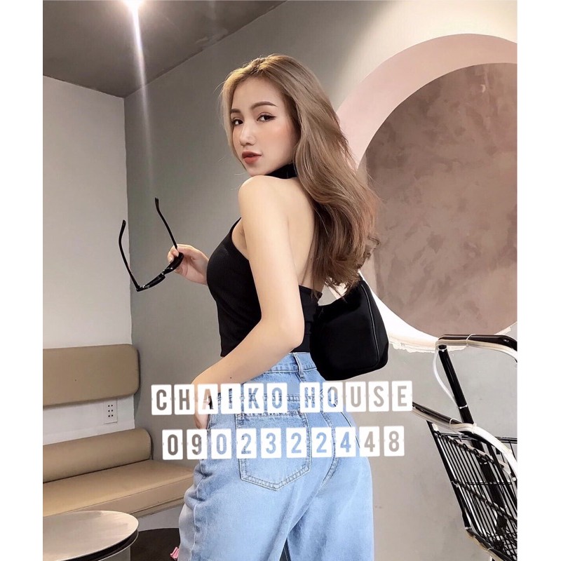 [Mã FAMAYWA giảm 10K đơn 50K] Áo yếm croptop sexy (hình thật shop chụp) | BigBuy360 - bigbuy360.vn