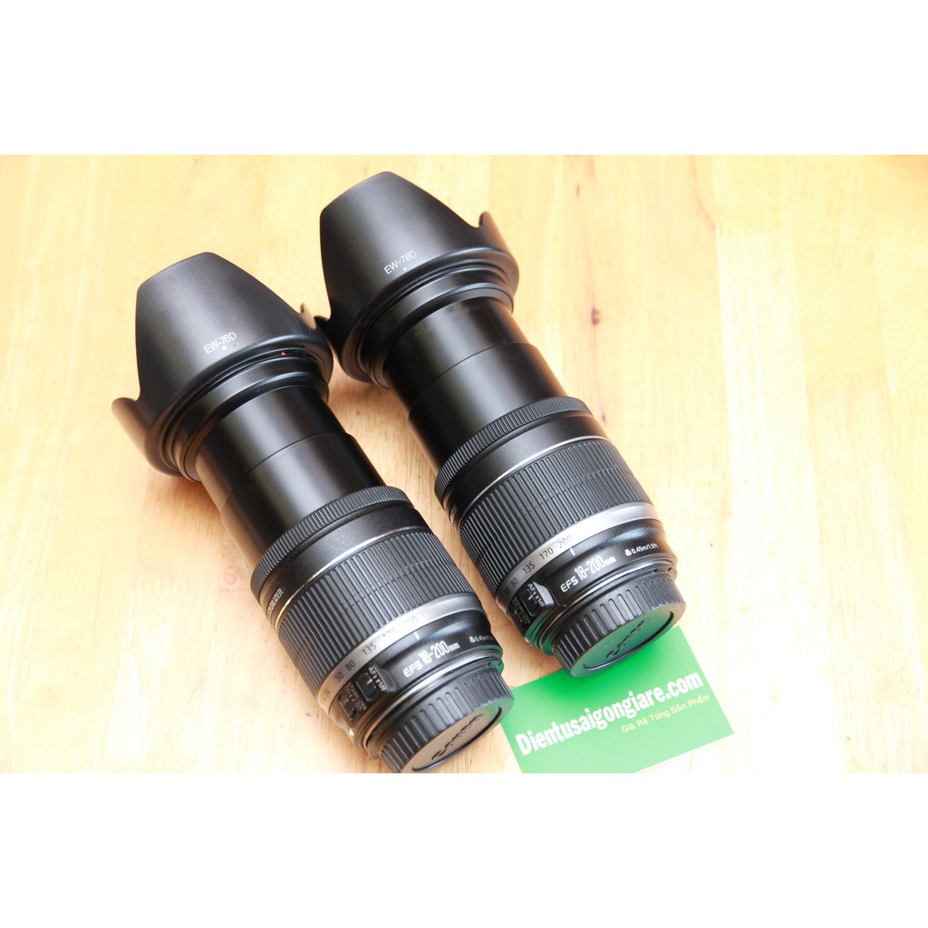 Lens Canon EF-S 18-200mm F3.5-5.6 IS