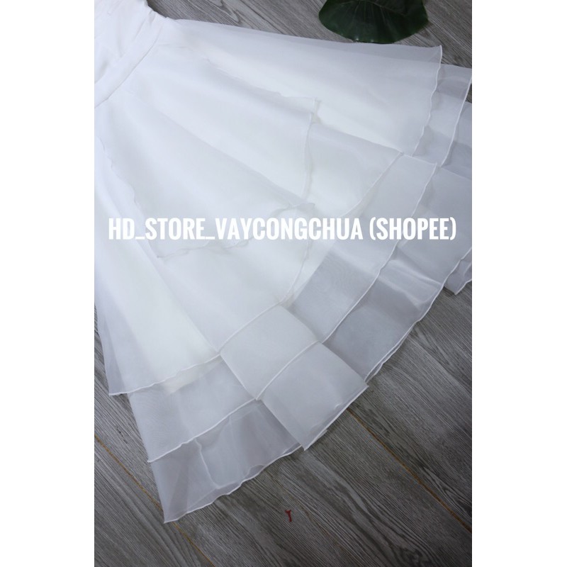 [ẢNH THẬT] V218 VÁY ĐẦM TRẮNG XOÈ DỰ TIỆC, DẠ HỘI KỶ YẾU PROM, VÁY TẦNG CÔNG CHÚA TIỂU THƯ, ĐẦM THIẾT KẾ DỰ TIỆC CƯỚI | BigBuy360 - bigbuy360.vn