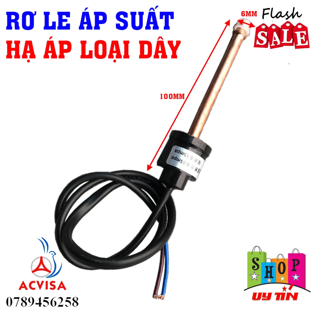 Rơ le áp suất thấp YK-0.15/0.05 Dây dẫn (Hoặc Rắc cắm)