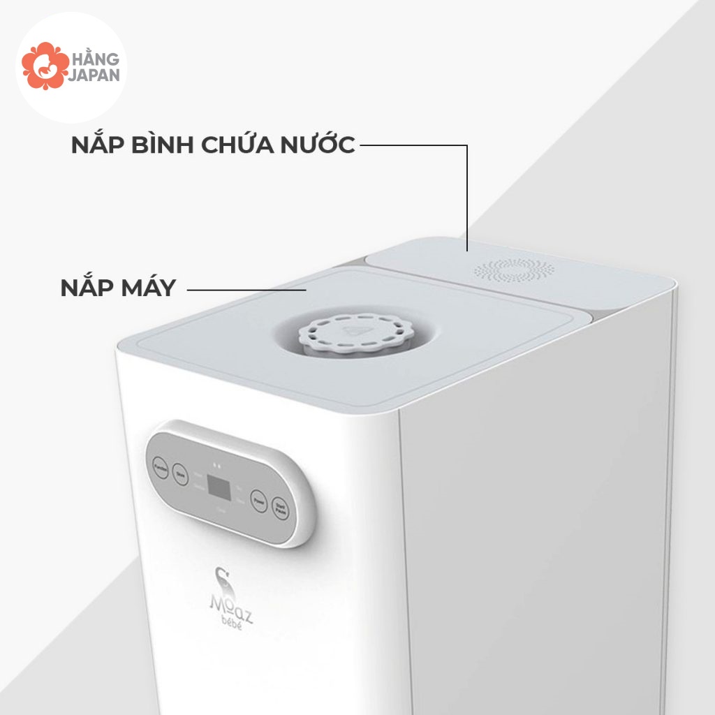 Máy rửa bình sữa có tiệt trùng sấy khô Moaz bebe MB035 - Bảo hành chính hãng 1 năm