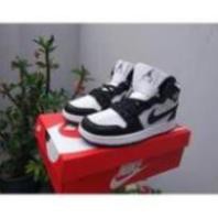 [Tặng Box/bill] Giày thể thao J0RDAN Đen trắng cao cổ | BigBuy360 - bigbuy360.vn