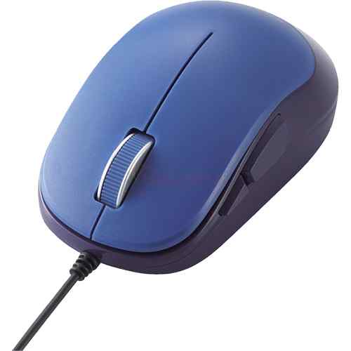 Chuột có dây BlueLED ELECOM M-Y9UB - Hàng chính hãng - DPI lên đến 1600, kiểu dáng nhẹ nhàng, thon gọn, dây dài 1.5 m