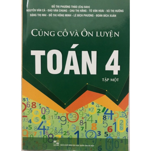 Sách - Củng cố và Ôn luyện Toán 4 Tập 1