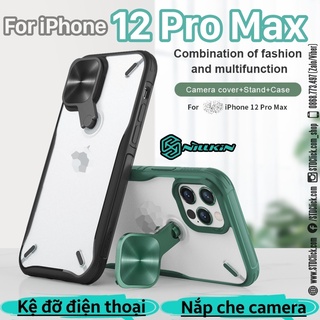 ỐP LƯNG IPHONE 12 PRO MAX NILLKIN CYCLOPS CÓ STANDEE CHÍNH HÃNG [NEW SALEOFF]