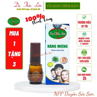 Tinh dầu Răng Miệng Dạ Thảo Liên, Hôi miệng, Đau răng, Viêm họng, Nhiệt Miệng