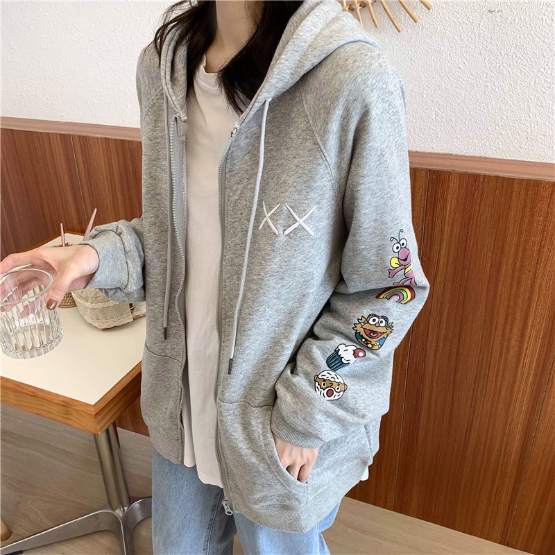[Chất Lượng Cao] ins Áo sweater Trùm Đầu Mỏng Phong Cách Mùa Xuân Phiên Bản Hàn Quốc Thời Thượng Cho Học Sinh Nữ