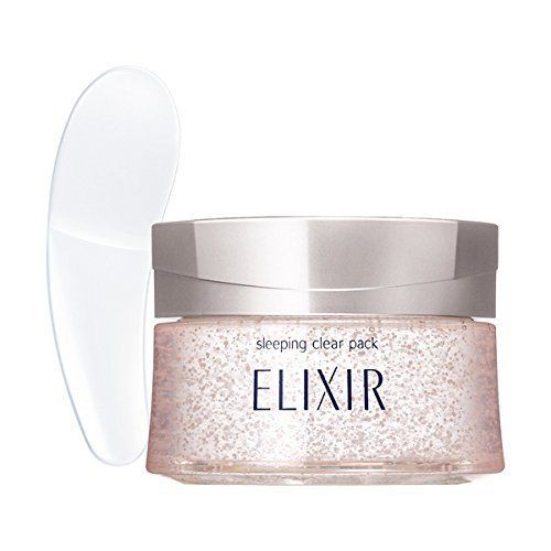 Mặt nạ ngủ dưỡng trắng nâng cơ Shiseido Elixir 105g - Nhật bản (Hồng)