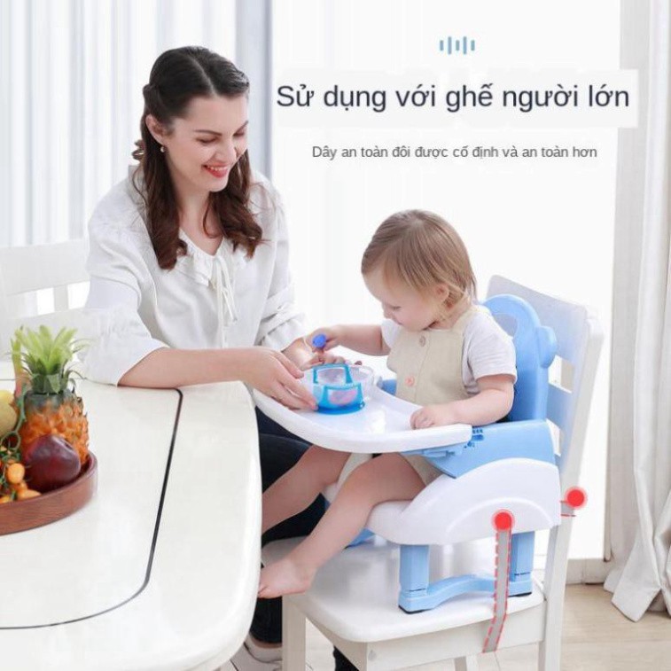 (TKPM)-ch712 ℡❦✿Ghế ăn cho bé đa chức năng gia dụng có thể gấp gọn trẻ em di động Bàn chống ngã <