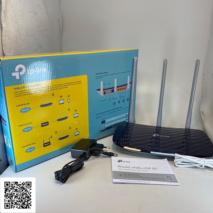 Bộ phát sóng wifi băng tần kép AC750 TP-link Archer C20 new