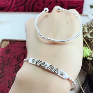 Lắc bạc khắc tên