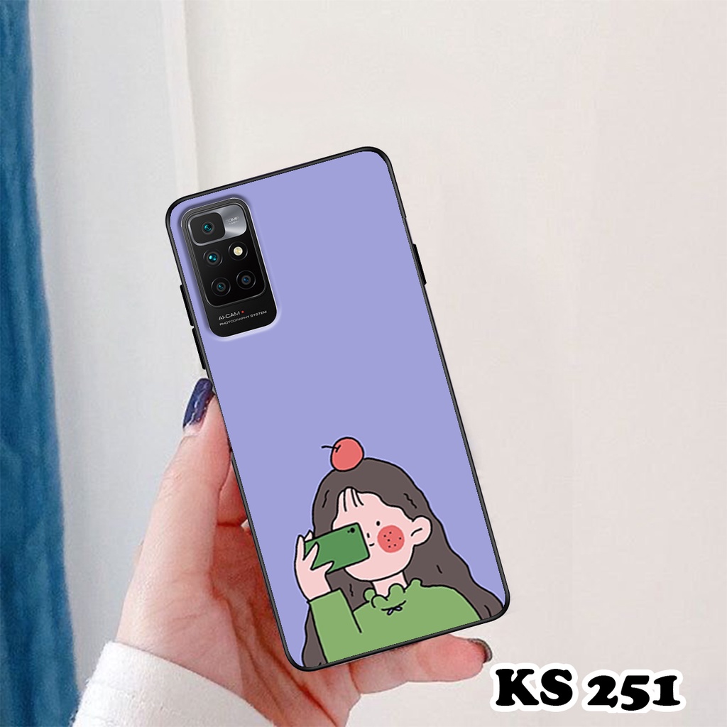 Ốp lưng Xiaomi Redmi 10 - Redmi 10A - Redmi 10C - Ốp in hình bé gái siêu đáng yêu, thời trang