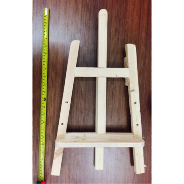 Giá vẽ gỗ mini - Giá gỗ 3 chân mini để tranh, sách, giấy vẽ