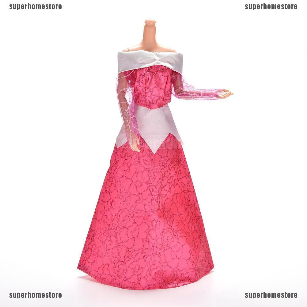 Bộ váy cưới ngủ cho búp bê xinh xắn 23.5cm / 9.25 "