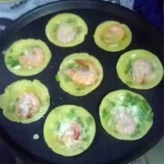 Chảo bánh khọt 8 lỗ