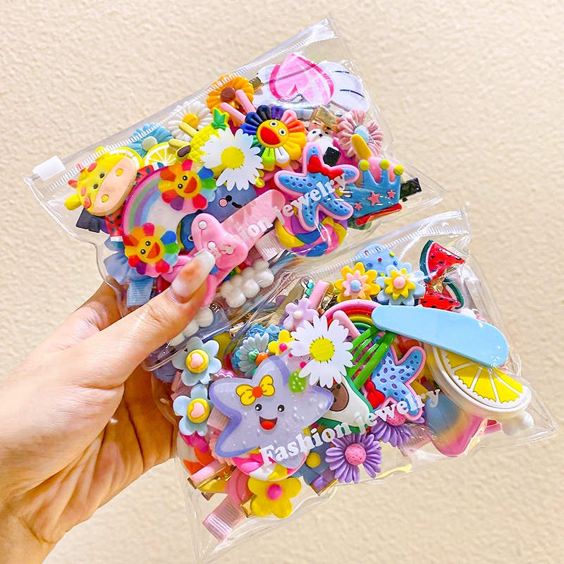 Kẹp tóc phong cách Hàn Quốc dễ thương cho bé gái