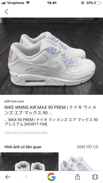 Giày  hãng nike air max aut 7 trieu