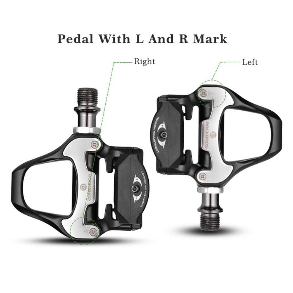 Bàn đạp tự khóa Rockbros cho xe đạp leo núi Shimano SPD SI phao 2 vòng bi kín