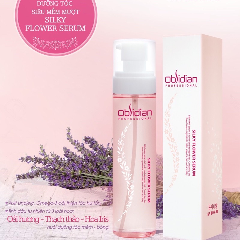 Huyết thanh dưỡng tóc siêu mềm mượt obsidian