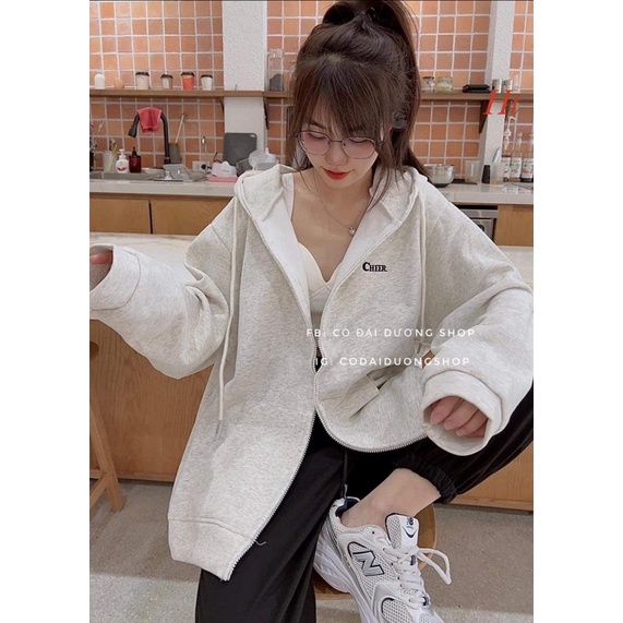 Áo khoác nỉ cotton CHEER HT12