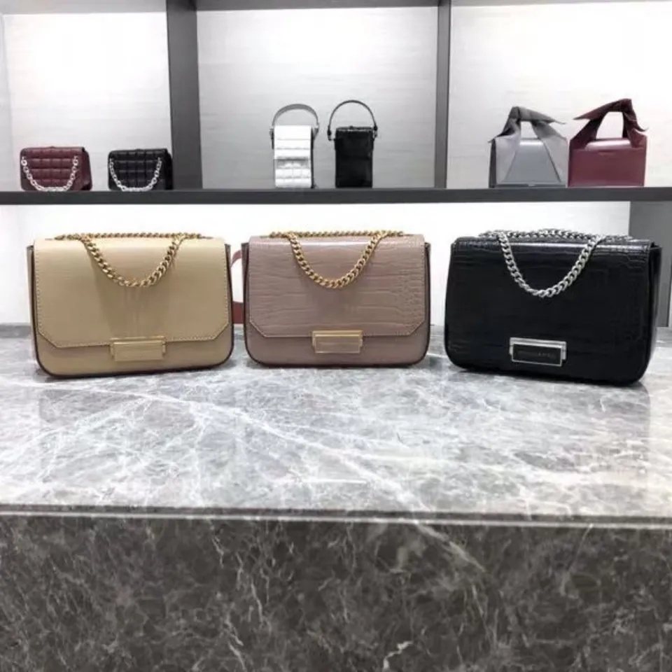 Cnk24 nữ túi đeo vai in hình cá sấu túi xách nách nữ 80671032-4