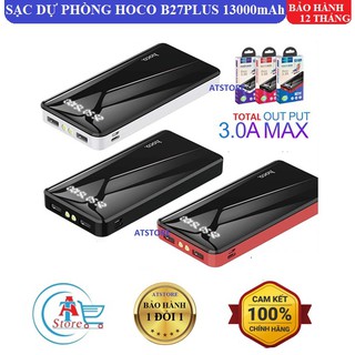 Sạc Dự Phòng Hoco B27 Plus 13000mAh Chính Hãng - BH 12 Tháng
