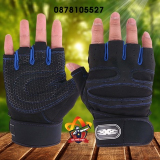 Găng tay thể thao tập Gym chính hãng X.SPORT, nam nữ dùng được, đai quấn cổ tay trợ lực, chất vải dày dặn siêu bền