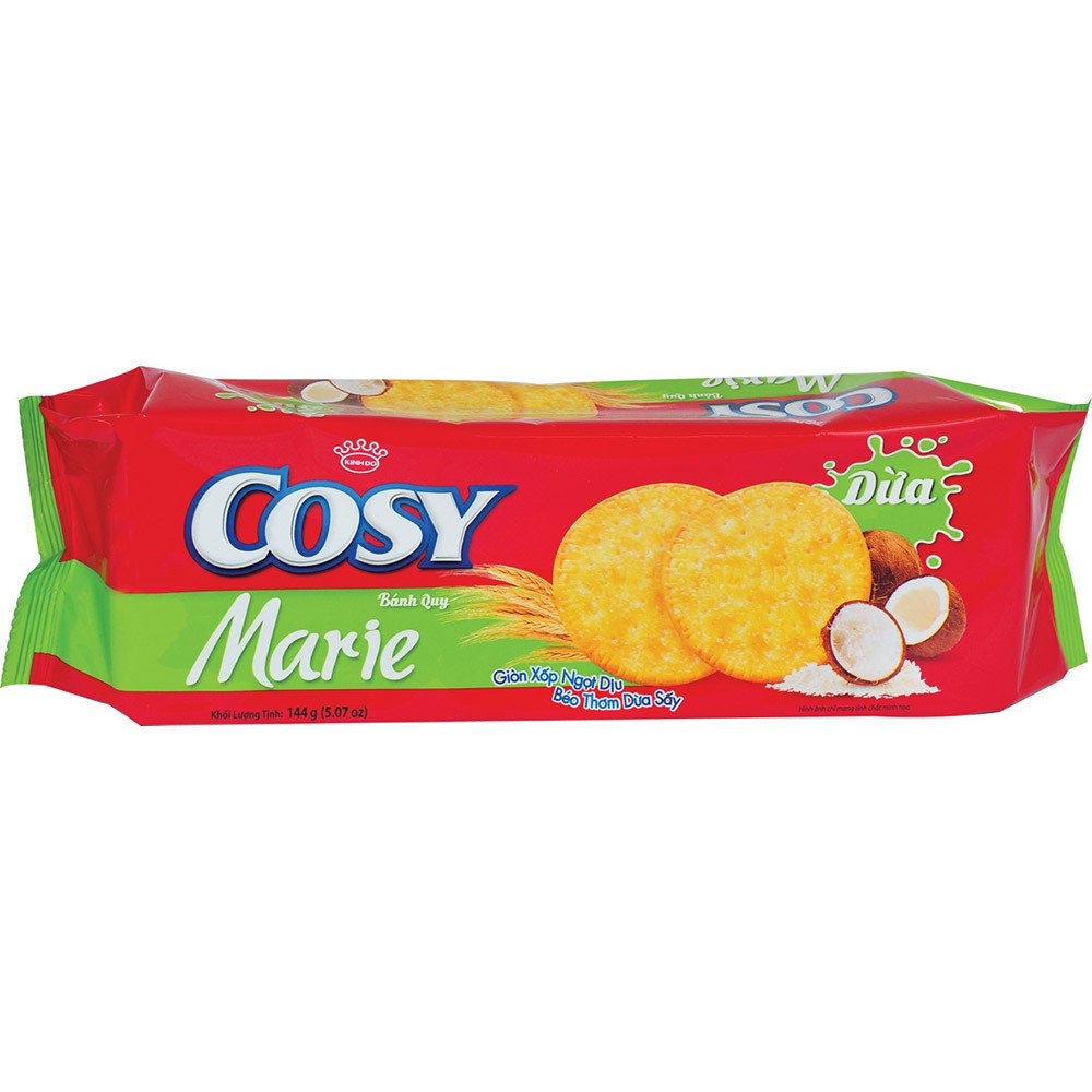 Bánh quy Cosy Marie vị Sữa/ Dừa 144g