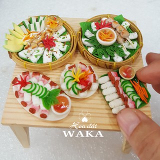 Bánh Hỏi Mini 01- Mô hình 1/12