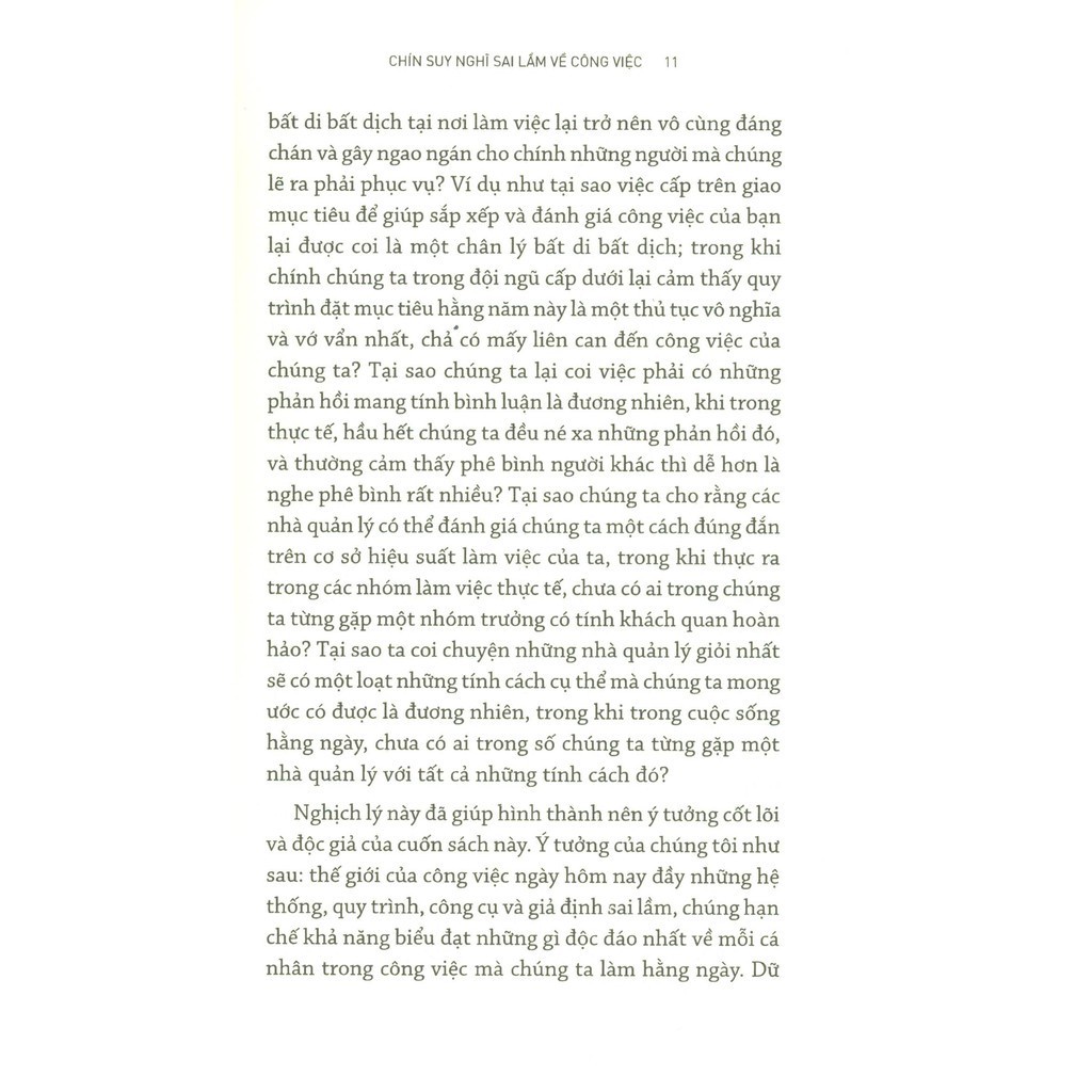 Sách - Chín suy nghĩ sai lầm về công việc - NXB Trẻ