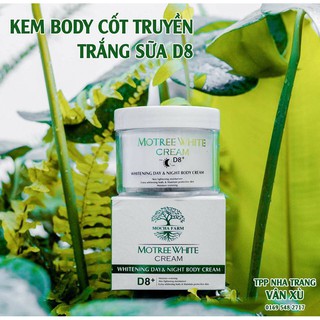 Hàng chính hãng - Kem body cốt truyền trắng sữa D8+