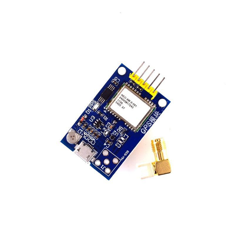 WER Mini GPS Satellite Positioning Module 51 NEO-6M/7M/8M Double Antenna Interface Microcontroller for STM32 C51 51 SCM MCU Development Board