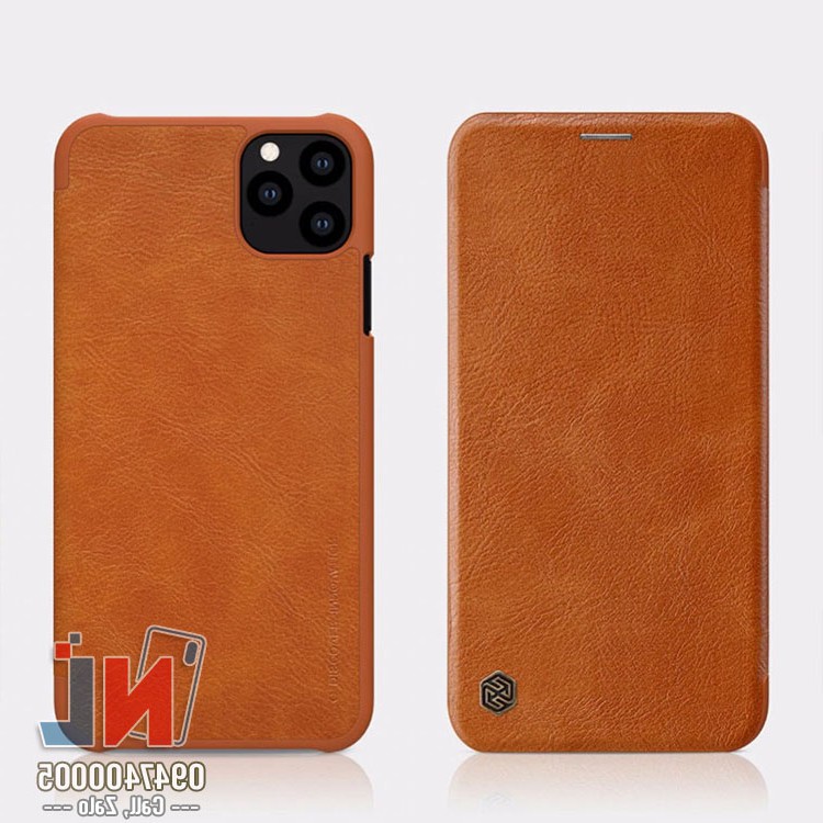 Bao da iPhone 11 / 11 pro / 11 Pro Max _chính hãng Nillkin QIN | BigBuy360 - bigbuy360.vn