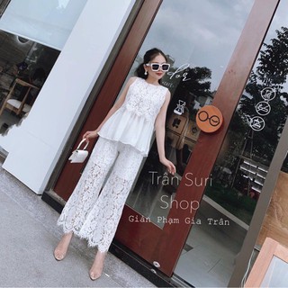 SET ÁO REN CAO CẤP KÈM QUẦN XUÔNG
