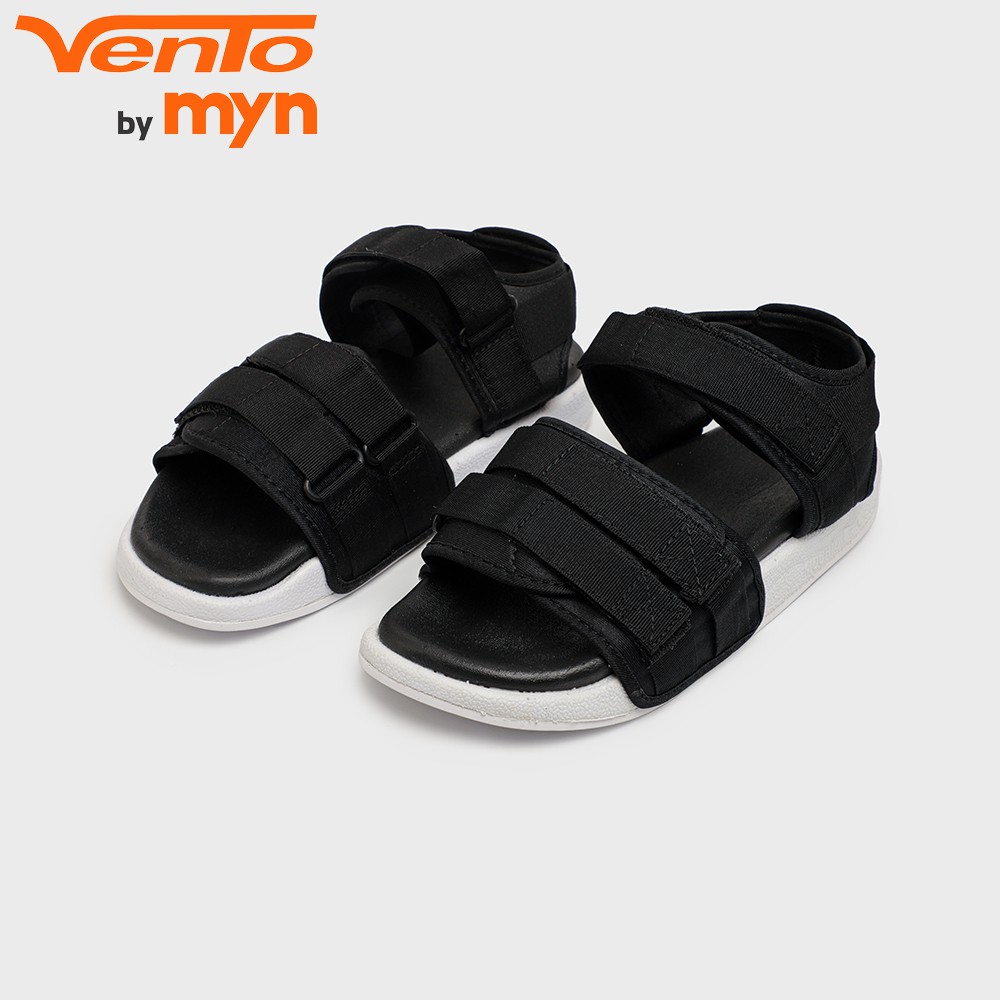 [Mã SKAMLTSM9 giảm 10% đơn 99K] Giày Sandal Vento unisex - NV 1019 quai ngang bản to màu đen