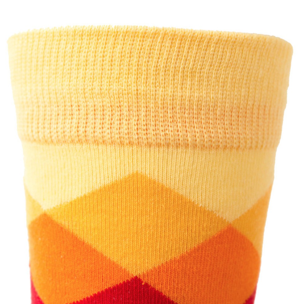 Tất vớ cotton quả trám nhiều màu unisex - TCC006