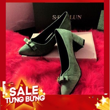 Giày cao gót đế vuông | BigBuy360 - bigbuy360.vn
