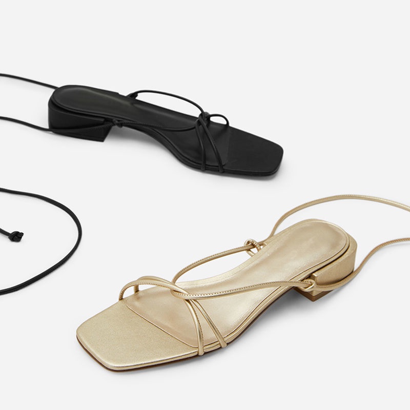 Dép Sandal Đế Bằng Thời Trang Mùa Hè 2022 Cho Nữ