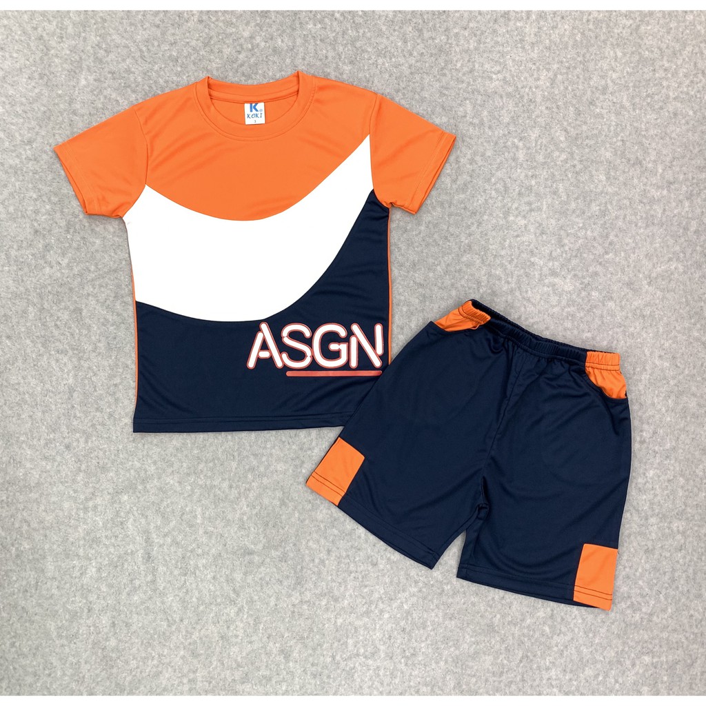 Bộ Tshirt bé trai ASGN