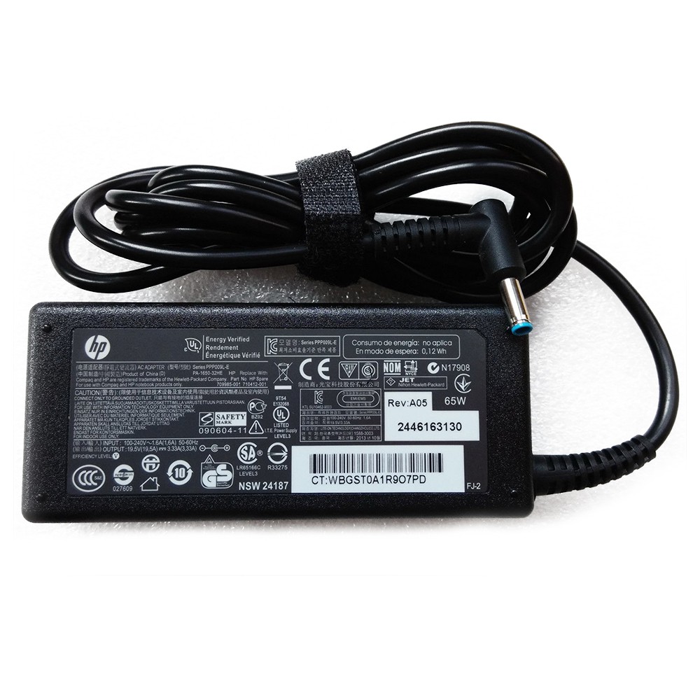 (ADAPTER) SẠC LAPTOP HP ENVY 19.5V-3.33A (65W) (Kim nhỏ) kích thước đầu ghim 4.5 x 3.0 mm