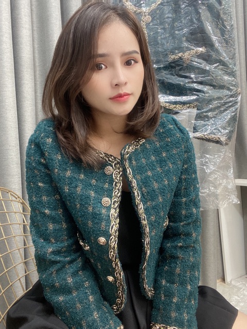 ÁO KHOÁC DẠ TWEED HOT TREND CÓ SẴN (Ảnh Thật) | BigBuy360 - bigbuy360.vn