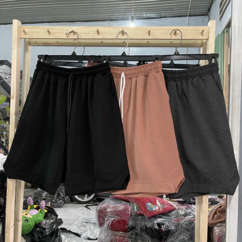 XPstore Quần short Basic bo line form đẹp Nam Nữ (Ảnh thật)