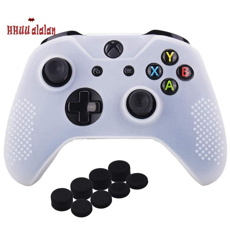 Set 8 Nút Silicon Bọc Tay Cầm Chơi Game Microsoft Xbox One X & Xbox One S X 1 Kèm Đầu Nút Bấm Chuyên Dụng