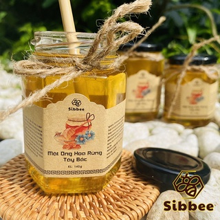 Mật ong hoa rừng thiên nhiên sibbee 140g - 100% mật ong thật - sb006