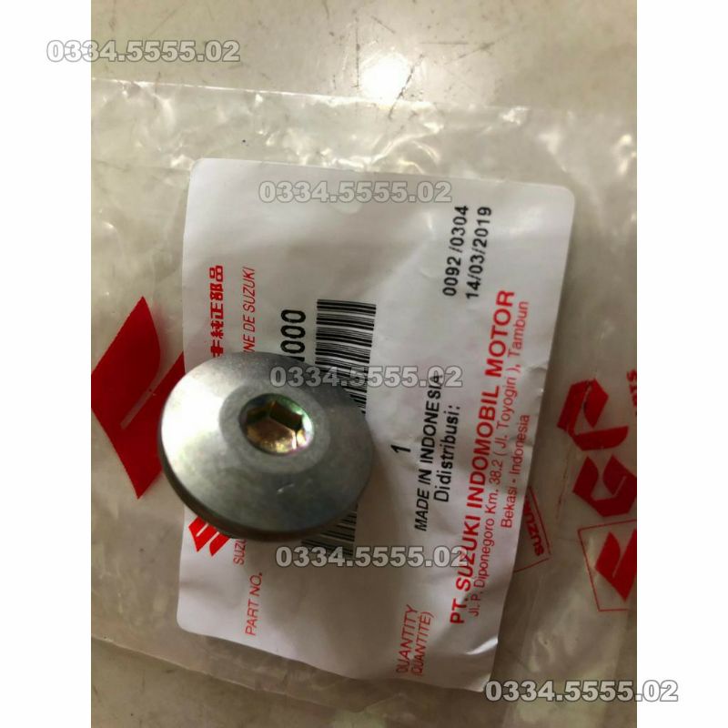 Ốc lục giác đầu bò 40 cho xe satria fi và raider fi hàng chính hãng indo